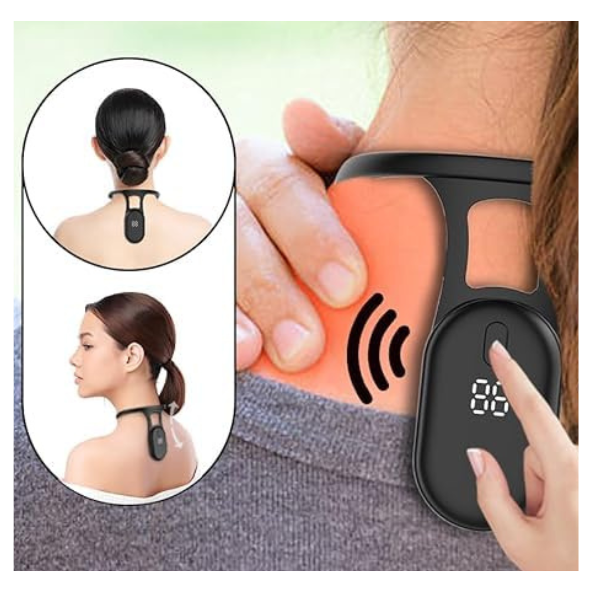 Corrector De Postura Masaje Ultrasonico