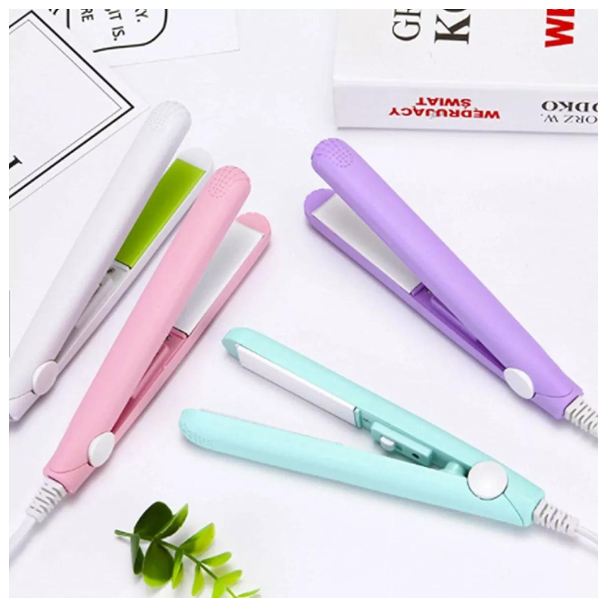 Mini Plancha Alisadora De Ceramica