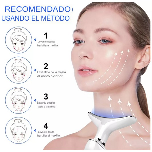 Masajeador Facial A Base De Luz