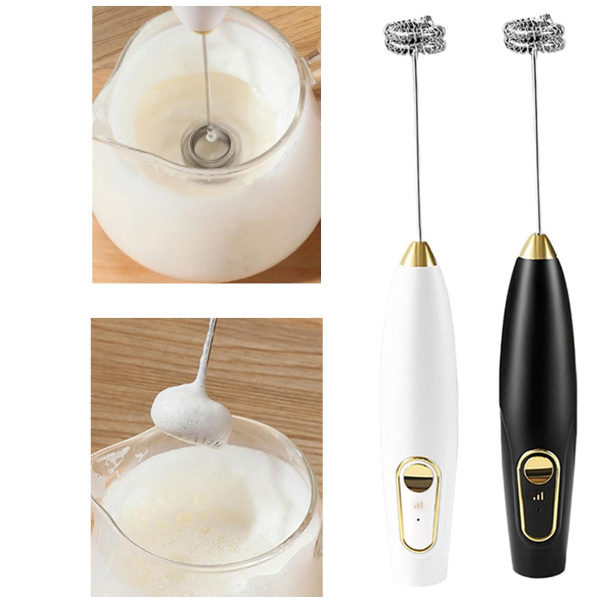 Batidor De Leche Electrico Usb