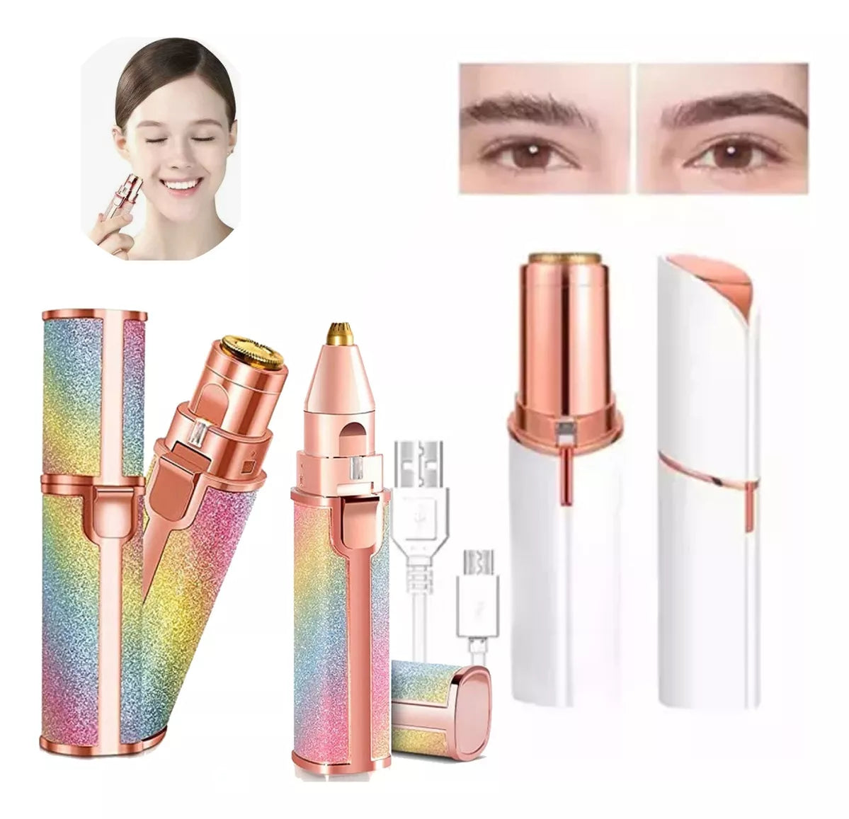 Depiladora De Precision Facial 2 en 1 Blawless