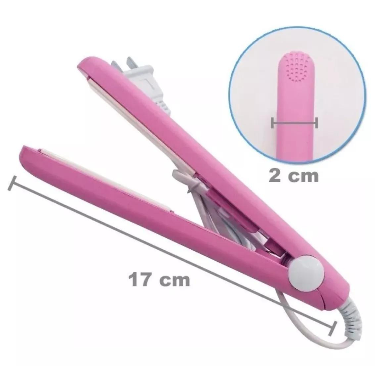 Mini Plancha Alisadora De Ceramica