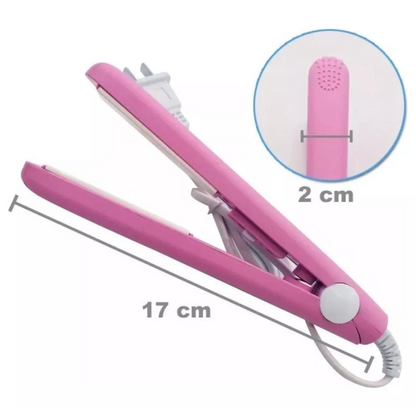 Mini Plancha Alisadora De Ceramica