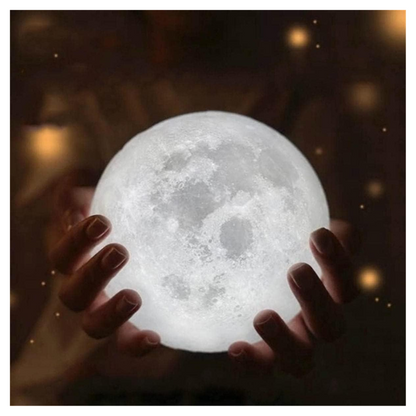 Lampara Humidificadora Forma De Luna