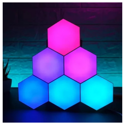 Luces Hexagonales 17 Colores Led