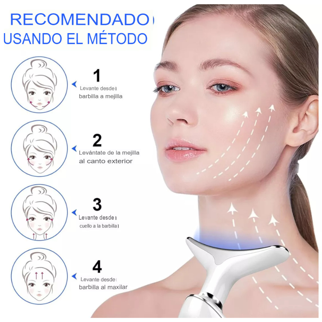 Masajeador Facial A Base De Luz