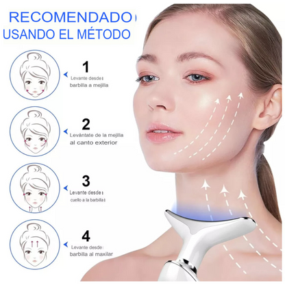 Masajeador Facial A Base De Luz