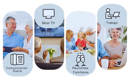 Audífono Amplificador Invisible Para Personas Mayores